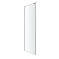 GoodHome Shower Panel Wall Ezili 90 cm, chrome/transparent