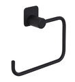 GoodHome Toilet Paper Holder Koros, black