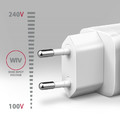 AXAGON Wall Charger EU Plug ACU-PQ20W PD&QC 20W, white