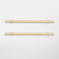 GoodHome Cabinet Handle Dukkah, spacing 19.2 cm, gold, 2 pack