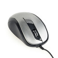 Gembird Optical Wired Mouse, black/spacegrey