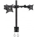 Double Monitor Desk Mount Black