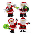 Craft Christmas Self-Adhesive Decoration Set Santa 4pcs