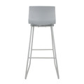 Bar Stool Novaei, grey