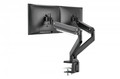 Digitus Dual Monitor Mount with Gas Spring and Clamp Mount 15-35"