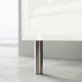 ÖSARP Leg, stainless steel colour, 10 cm