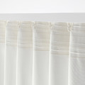 MERETE Room darkening curtains, 1 pair, 145x300 cm, white