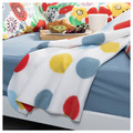 BRUKSVARA Throw, multicolour/dot pattern, 120x160 cm