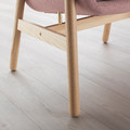 VEDBO Armchair, Gunnared light brown-pink