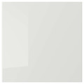 RINGHULT Drawer front, high-gloss light grey, 40x40 cm