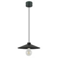 GoodHome Pendant Lamp Zanbar E27, black