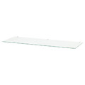 HEMNES Glass top, transparent, 108x50 cm