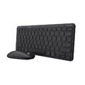 Trust Multi-Device Wireless Keyboard and Mouse Set Lyra, black