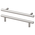 KALLRÖR Handle, stainless steel, 213 mm, 2 pack