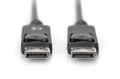 Assmann Connection Cable DisplayPort 1080p 60Hz FHD Type DP / DP M / M black 1m