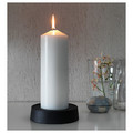 FENOMEN Unscented block candle, natural, 29 cm