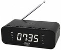 Adler Clock Radio with Wireless Charger AD 1192B, black