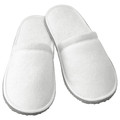 TÅSJÖN Slippers, white, S/M