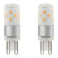 Diall LED Bulb G9 470 lm 4000 K 2-pack