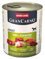 Animonda GranCarno Adult Beef, Rabbit & Herbs Dog Wet Food 800g