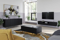 Wall-Mounted TV Cabinet Scalia, matt black