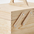 KLÄMMEMACKA Desk organiser, natural plywood, 35x22 cm