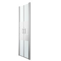 GoodHome Double Shower Door Beloya 70 cm, chrome/mirror glass