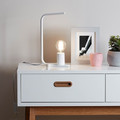 GoodHome Table Lamp Darrah E27, white