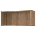 BILLY Height extension unit, oak effect, 80x28x35 cm