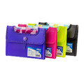 Document Folder with 12 Pockets A5 30mm, purple