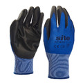 Nylon Protective Gloves Size L, blue