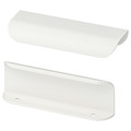 BILLSBRO Handle, white, 120 mm, 2 pack