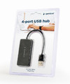 Gembird USB 4-Port Hub, black
