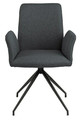 Conference/Dining Chair Naya, dark grey