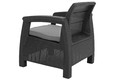 Garden Furniture Set CORFU REST, graphite