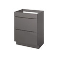 Vanity Basin Cabinet GoodHome Imandra 60cm, grey