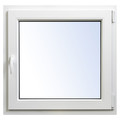 Tilt-and-Turn PVC Window 565 x 535 mm, right