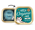 Lily's Kitchen Cat Food Organic Fish Paté/Organic Fish Dinner 85g