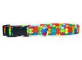 Matteo Dog Collar Plastic Buckle 20mm, puzzle