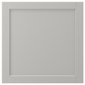 LERHYTTAN Door, light grey, 60x60 cm