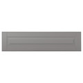 BODBYN Drawer front, grey, 80x20 cm