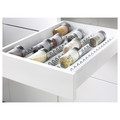 MAXIMERA Drawer, low, white, 40x60 cm