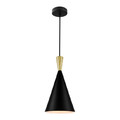 GoodHome Pendant Lamp Arraqis E27 19cm, black