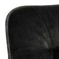 Chair Brooke, velvet, dark grey