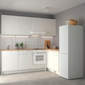 KNOXHULT Corner kitchen, white, 243x164x220 cm