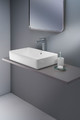 Roca Counter-mounted Basin Domus 60 x 37 cm, white