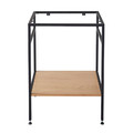 GoodHome Basin Stand Duala 60 x 45 cm, black