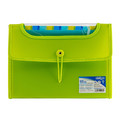 Document Folder with 12 Pockets A4 25mm, green