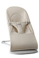 BABYBJÖRN Bouncer Balance Soft  Woven/Jersey Tri Fabric, Light Beige