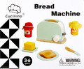 Cucinino Bread Machine Wooden Toaster Toy 3+